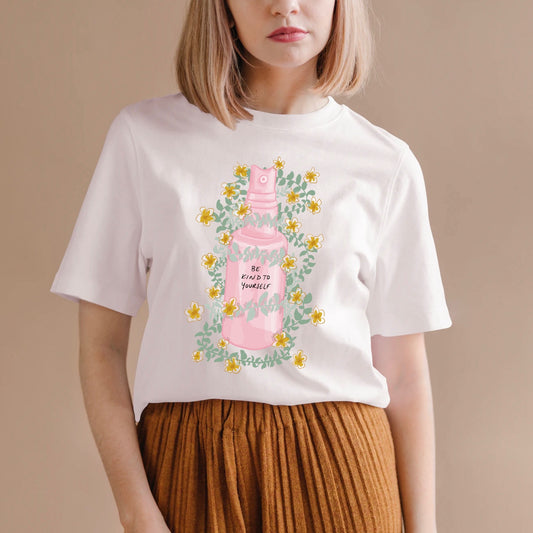 Be Kind to Yourself Floral T-Shirt