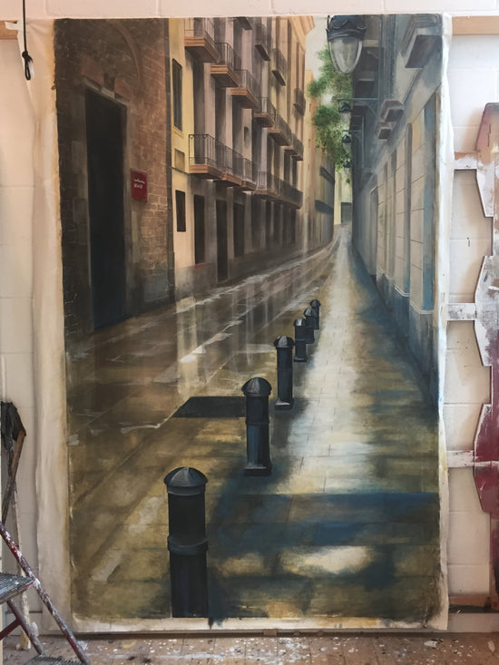 Street View on Canvas, Personal Project 2019