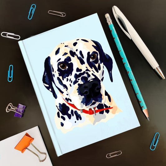 A5 Dalmatian Notebook, Hardcover - Option to Personalise