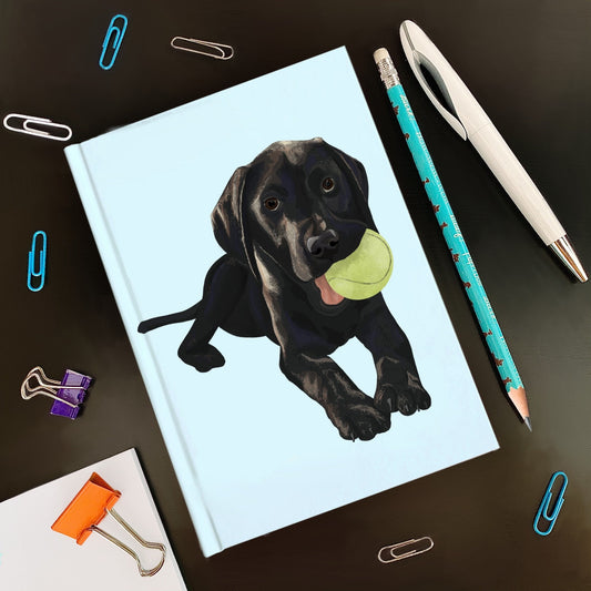 A5 Labrador Notebook, Hardcover - Option to Personalise