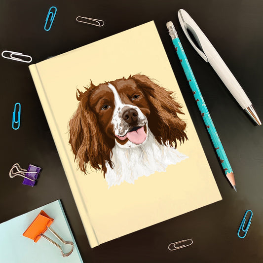 A5 Spaniel Notebook, Hardcover - Option to Personalise